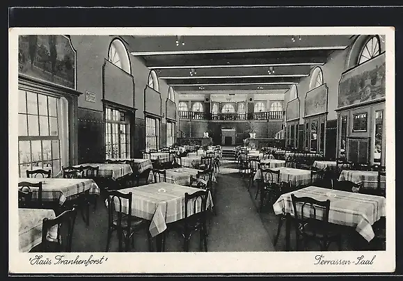 AK Frankenforst b. Köln, Restaurant Haus Frankenforst