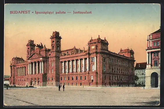 AK Budapest, Justizpalast