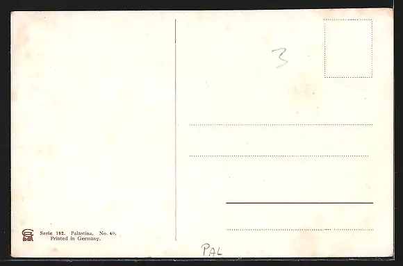 Künstler-AK Friedrich Perlberg: Bethlehem, Church of the Nativity