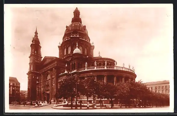 AK Budapest, St. Stephans-Kirche