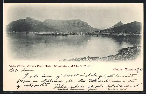 AK Cape Town, Devil`s Peak, Table Mountain and Lion`s Heart
