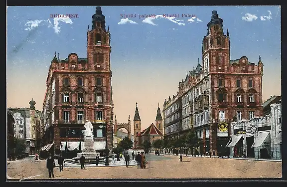 AK Budapest, Klotild palotak, Klotild Palais