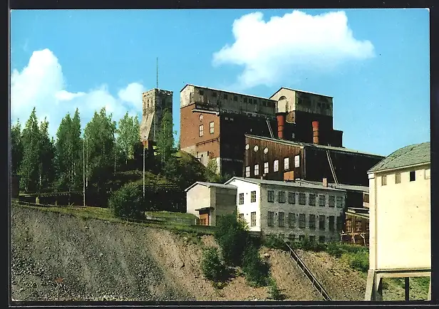 AK Outokumpu, Ortspartie mit Turm