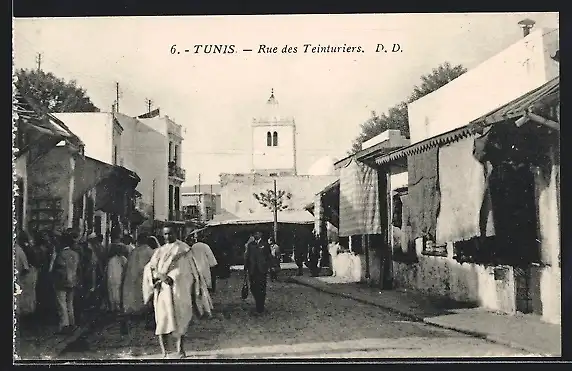 AK Tunis, Rue des Teintures