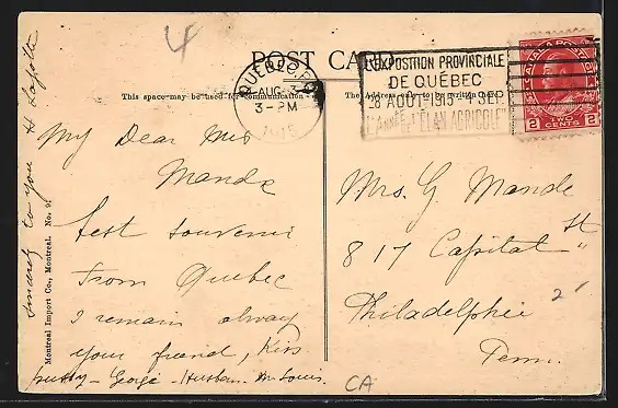 AK Quebec, Chateau Frontenac from Lower Town