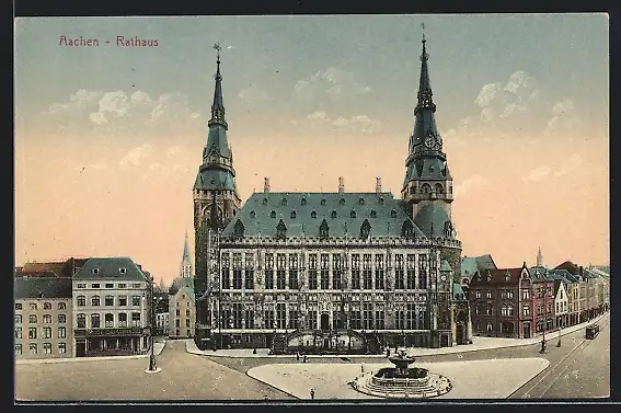 AK Aachen, Rathaus