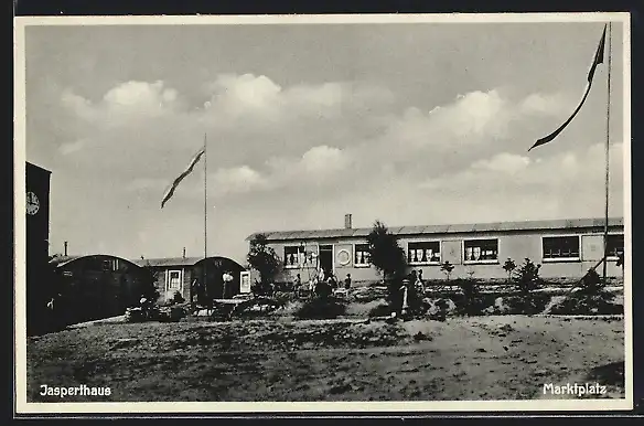 AK Wegscheide / Bad Orb, Kinderdorf, Jasperthaus, Marktplatz