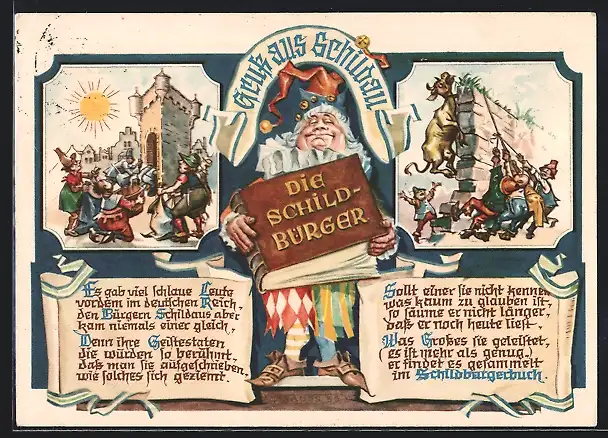 AK Sage von den Schildbürgern