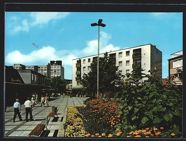 AK Bad Salzgitter-Lebenstedt, in den Blumentriften