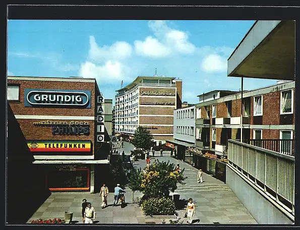 AK Salzgitter-Lebenstedt, Fischzug mit Geschäften