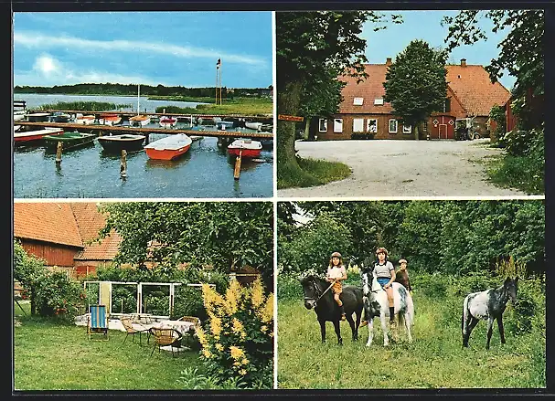 AK Schönkirchen, Pension Charlottenhof A. Hagen, Urlaubs-Bauernhof