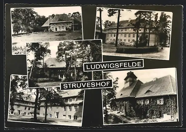 AK Ludwigsfelde, Struveshof in mehreren Ansichten