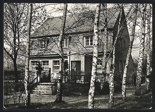 AK Liegau-Augustusbad, FDGB-Erholungsheim