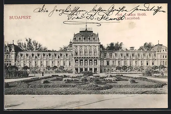 AK Budapest, Szt. Lukácz fürdo