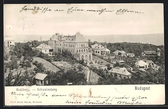 AK Budapest, Suábhegy - Schwabenberg