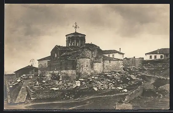 AK Prilep, alte Kirche, Ruine