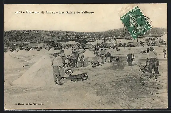 AK Cette, les Salins de Villeroy