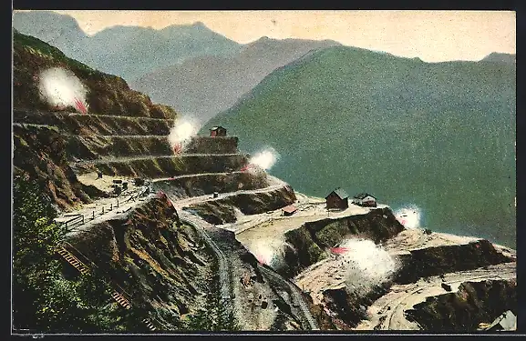 AK Eisenerz, Erzbergbau während der Sprengzeit