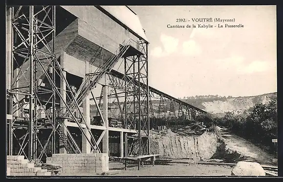 AK Voutré, Carrières de la Kabylie, la Passerelle