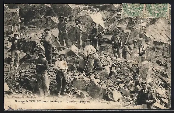 AK Teillet, le Barrage, Carrière supérieure