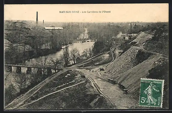 AK May-sur-Orne, les Carrières de l`Ouest