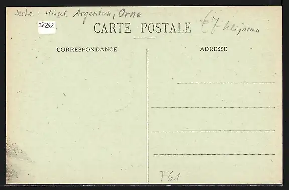 AK Domfront, le Tertre Sainte-Anne