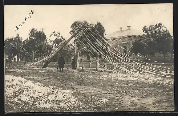 AK Rostow, Umgestürzte Hochspannungsmasten