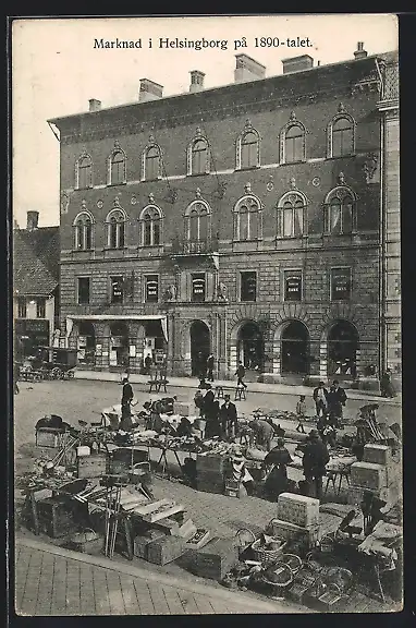 AK Helsingborg, Marknad, Antiquitätenhandel