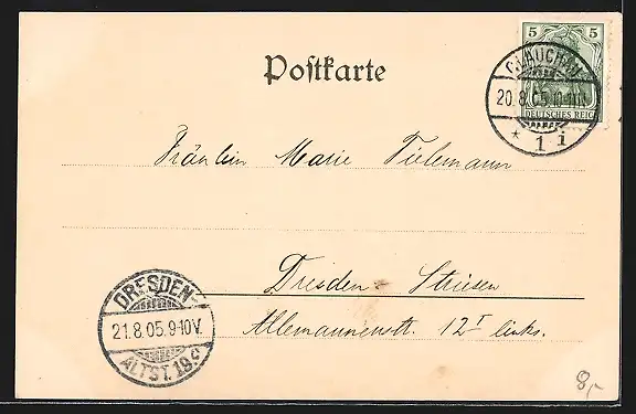 AK Glauchau, Höhere Webschule