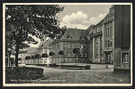 AK Glauchau, General-Hammer-Kaserne mit Anlage