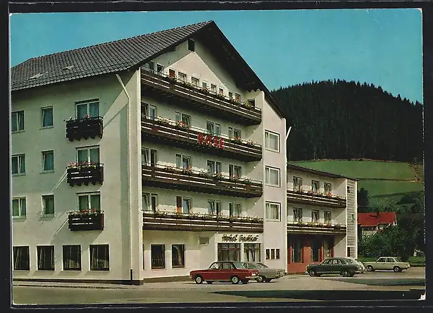 AK Baiersbronn /Schwarzwald, Hotel-Gasthof Rose