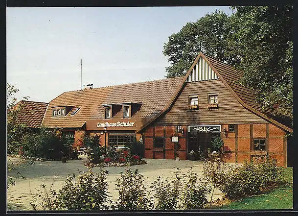 AK Resthausen über Cloppenburg, Hotel-Restaurant Landhaus Schuler