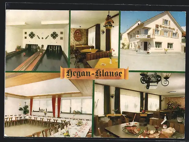 AK Welschingen, Restaurant-Café Hegau-Klause, Bes. Fam. Pranghofer u. Fam. Wikenhauser, Auf Löbern 4