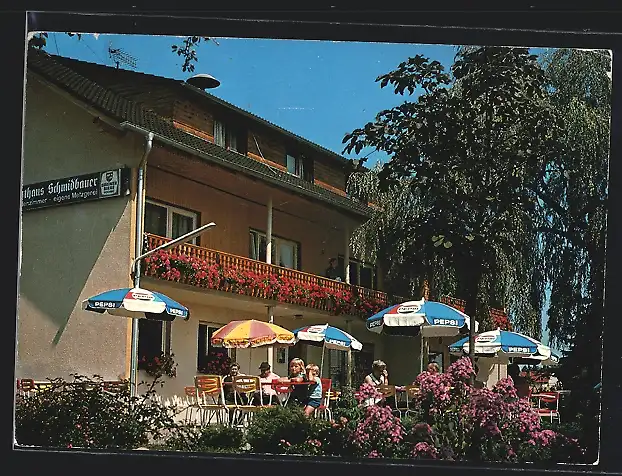 AK Nittenau-Muckenbach, Gasthaus Schmidbauer