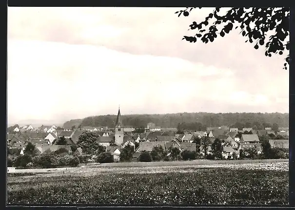 AK Breuna, Ortsansicht aus der Ferne