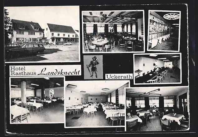 AK Uckerath, Hotel Rasthaus Landsknecht