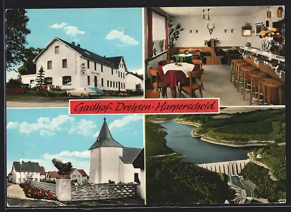 AK Harperscheid-Schleiden /Eifel, Gasthof Drehsen