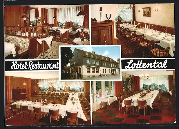 AK Bochum-Stiepel, Hotel-Restaurant Lottental, Fam. Wilhelm Schmuch, Grimbergstrasse 52