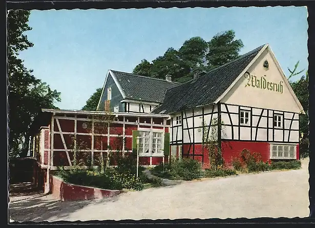 AK Bochum-Sundern, Pension Haus Waldesruh H. Borgböhmer