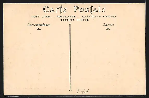 AK Autun, La Porte Saint-André