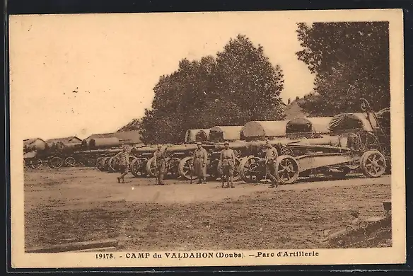 AK Valdahon, Camp du Valdahon, Parc d`Artillerie