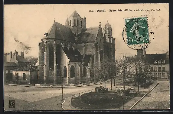 AK Dijon, Eglise Saint-Michel, Abside