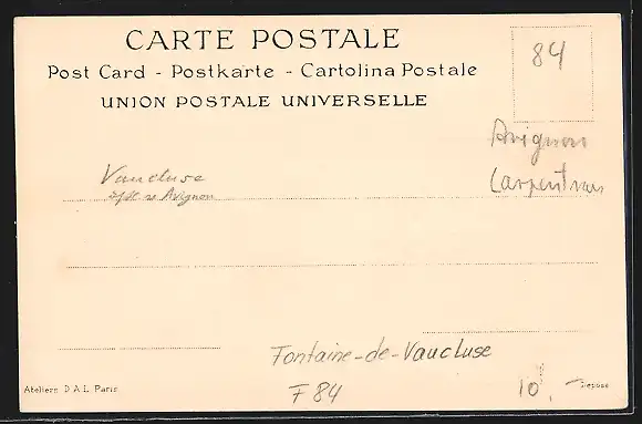 Künstler-AK Fontaine-de-Vaucluse, Centenaire de la Naissance de Petrarque 1904, Portraits, Visions de Laure et Petrarque