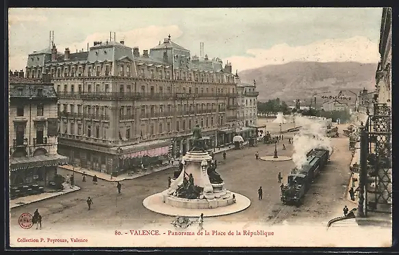 AK Valence, Panorama de la Place de la Republique