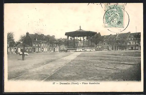 AK Denain, Place Gambetta