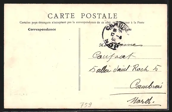 AK Denain, Place Gambetta