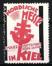 Reklamemarke Kiel, Nordische Messe, Messelogo