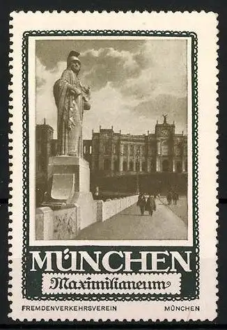 Reklamemarke München, Maximilianeum