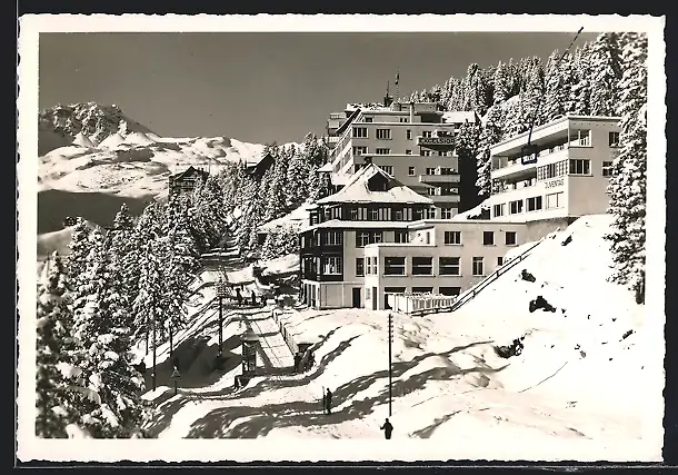 AK Arosa, Hotel Juventas im Winter