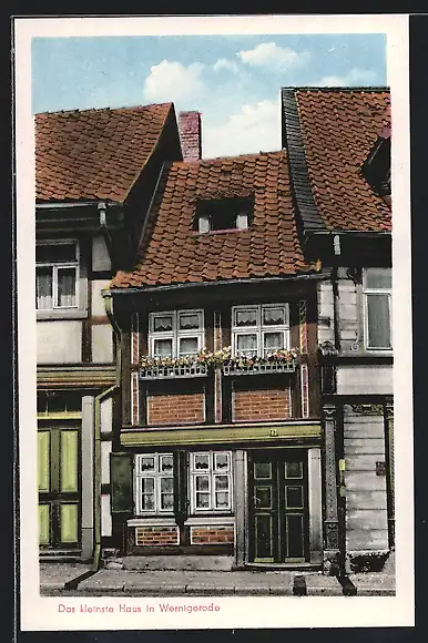AK Wernigerode, Das kleinste Haus in Wernigerode
